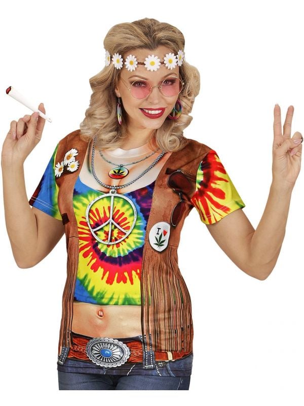 Hippie shirt dames
