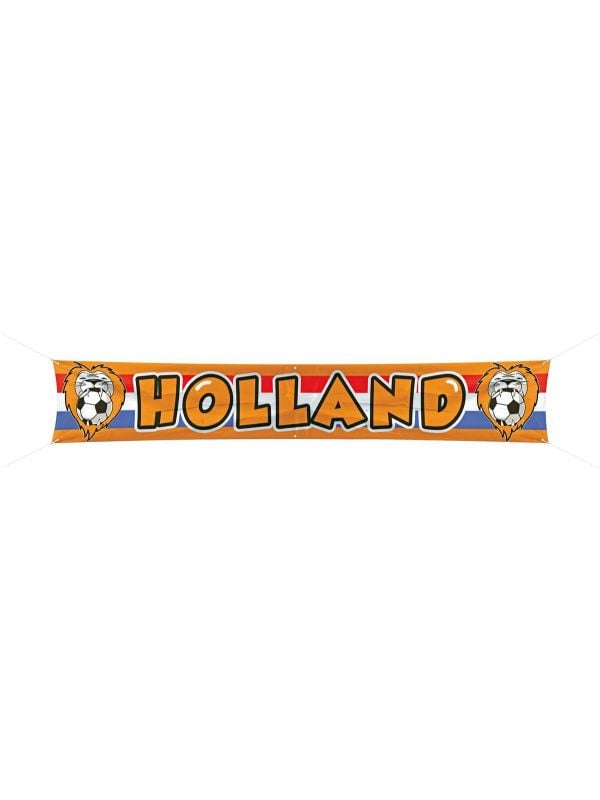 Holland voetbal supporter spandoek