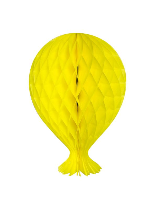 Honingraatbal gele ballon