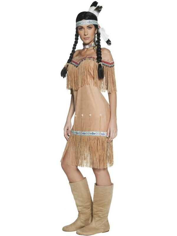 Indianen vrouwen outfit