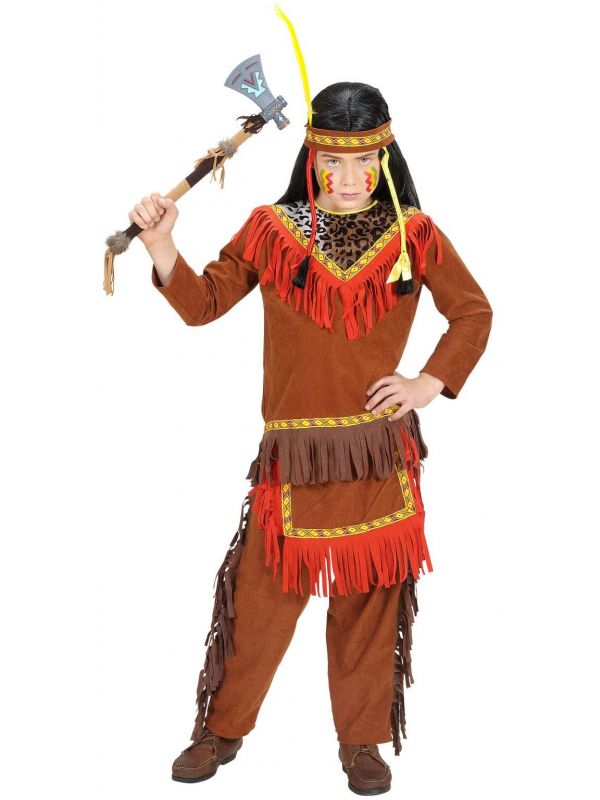 Indianenjongen kostuum