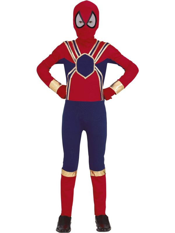 Iron spiderman kostuum kind