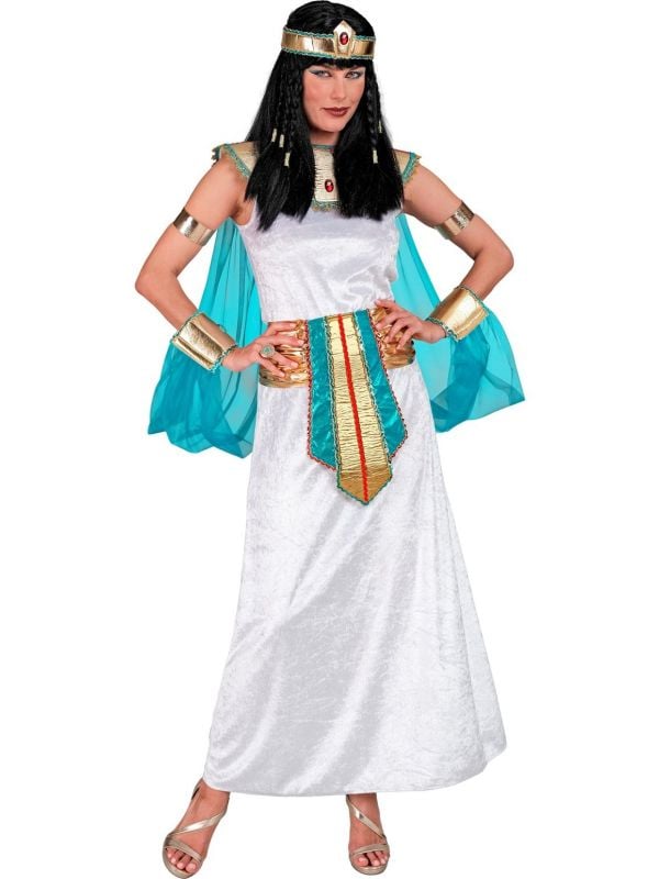 Isis egyptische godin jurk lang