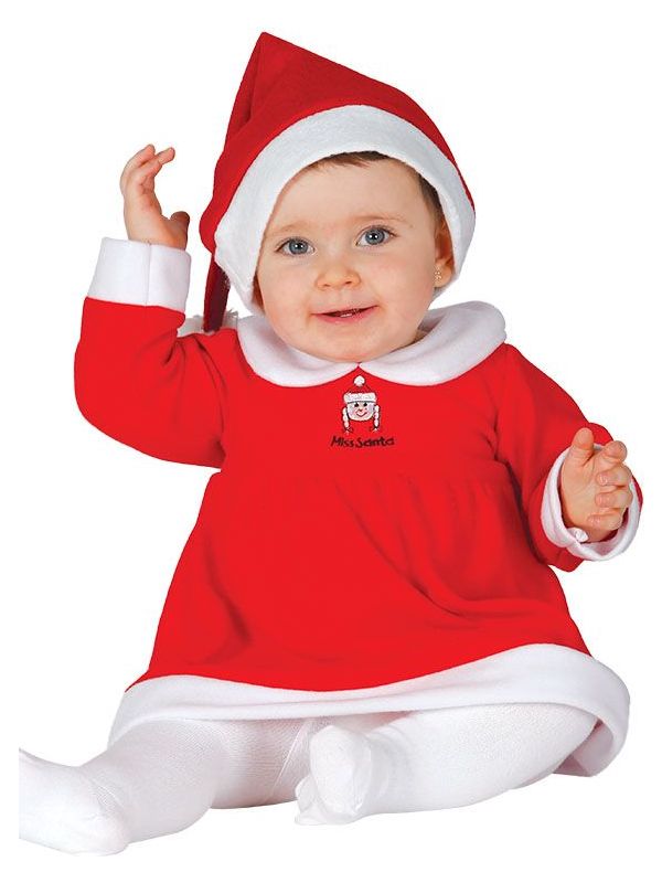 Kerstman outfit baby
