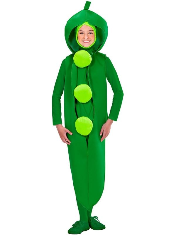 Kinder groene bonen kostuum