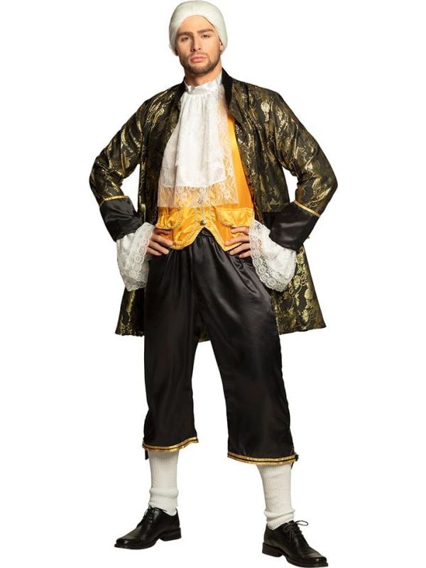 Klassieke barok kostuum heren