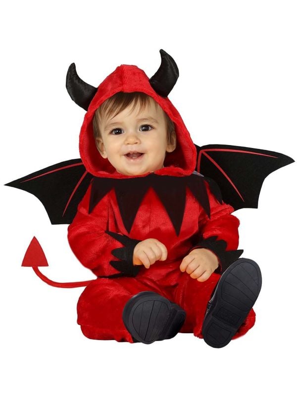 Kleine duivel kostuum baby