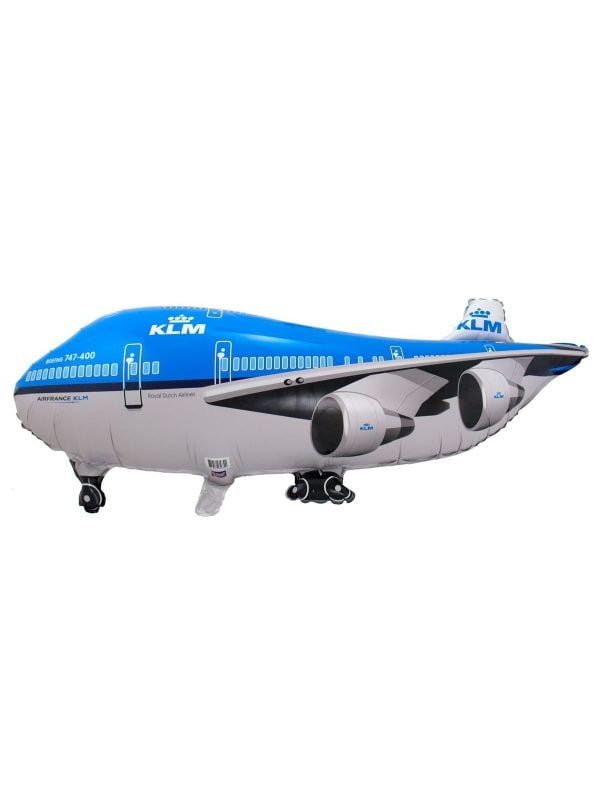 KLM vliegtuig folieballon
