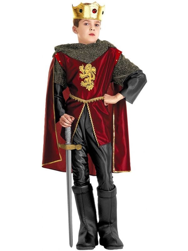 Koninklijke ridder kind kostuum