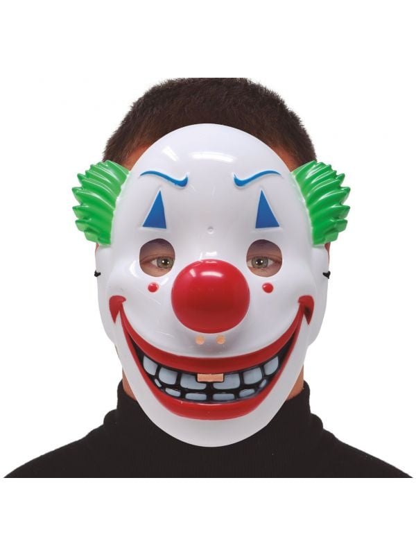 Lachende Joker clown masker