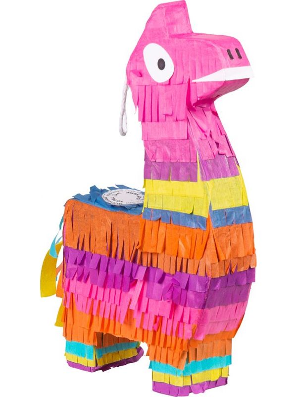 Lama kleurrijke minipiñata