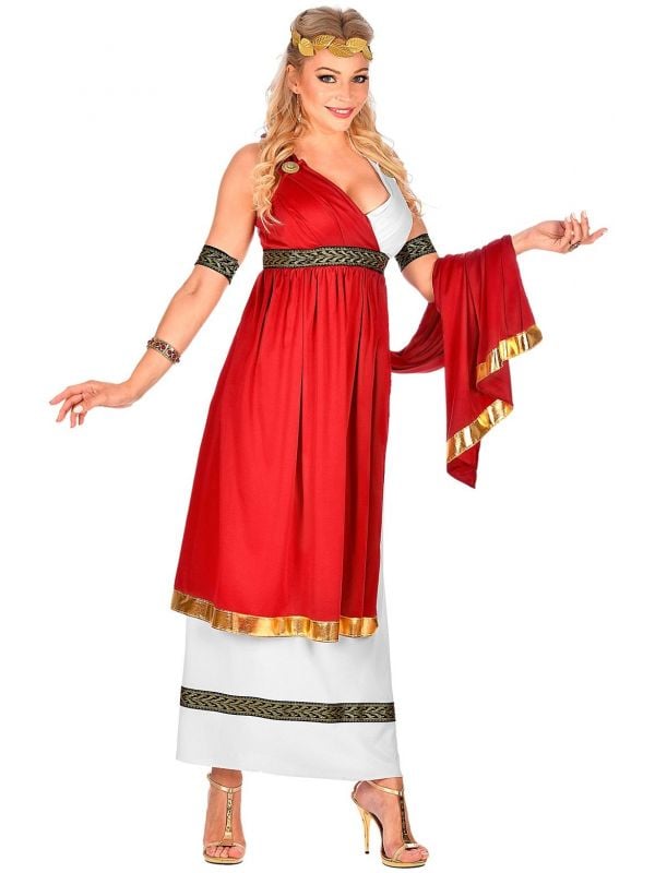 Lange romeinen jurk