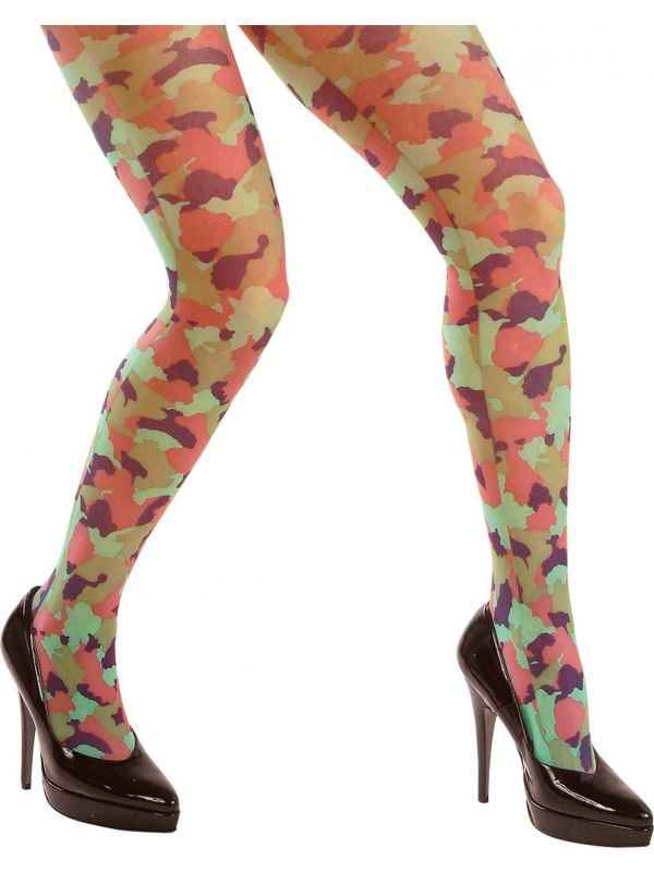 Leger panty camouflage