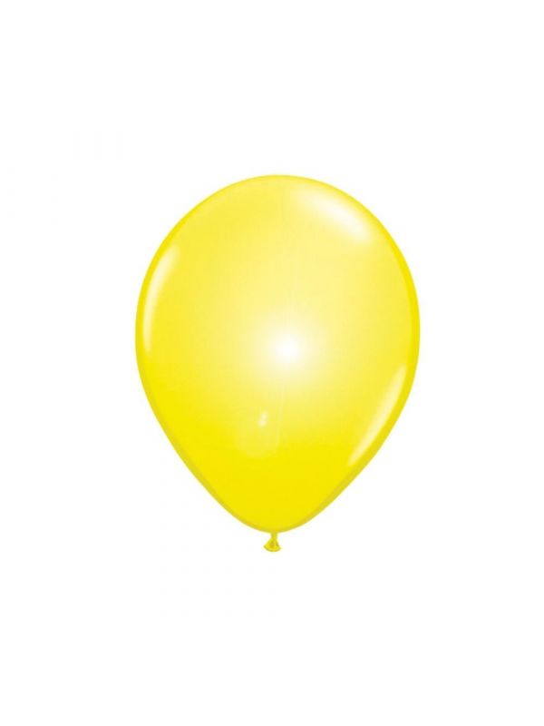 Lichtgevende ballonnen set geel LED