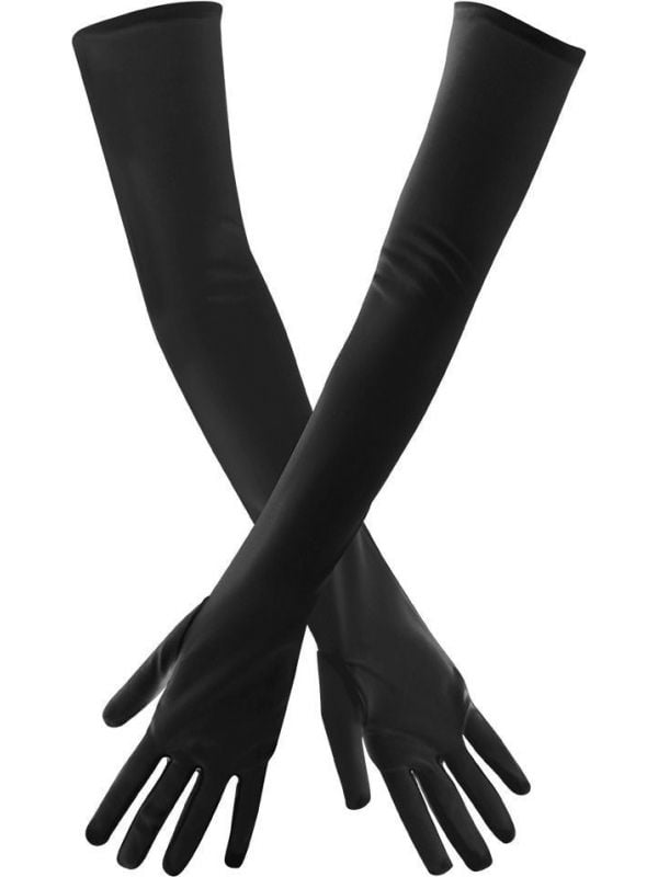 Los Angeles lange handschoenen zwart