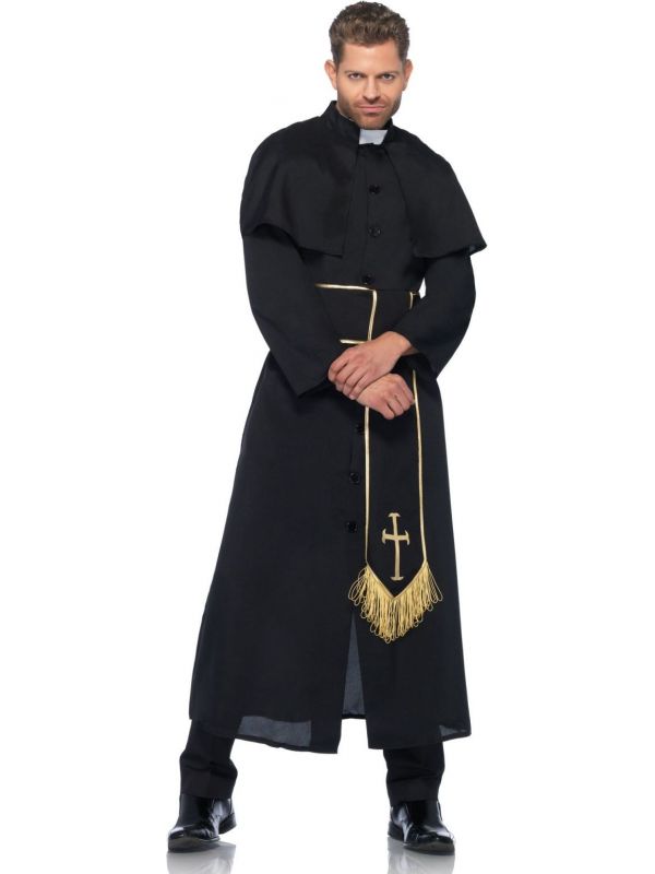 Luxe priester kostuum