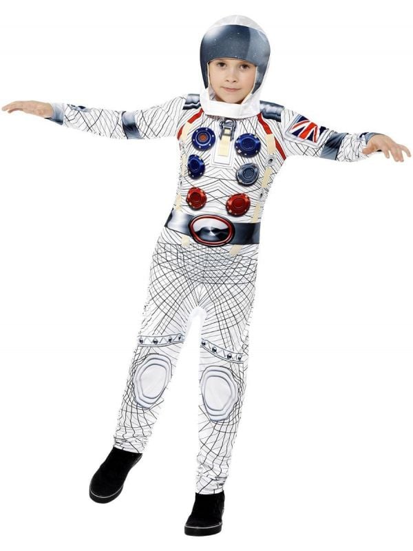 Luxe ruimtevaarder jongens pak