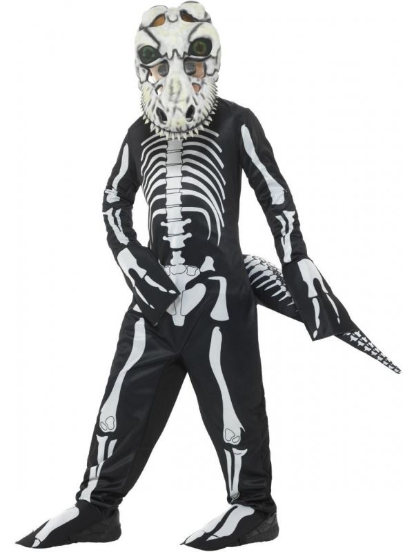 Luxe T-Rex skelet kostuum