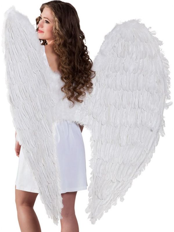 Mega veren engel vleugels wit