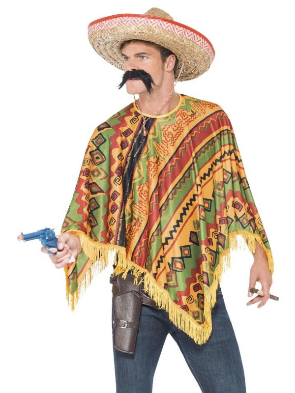 Mexicaans poncho kostuum