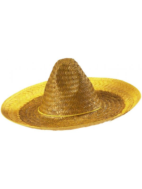 Mexicaanse hoed geel