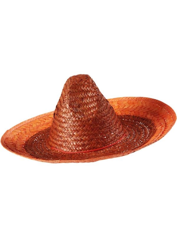 Mexicaanse hoed oranje