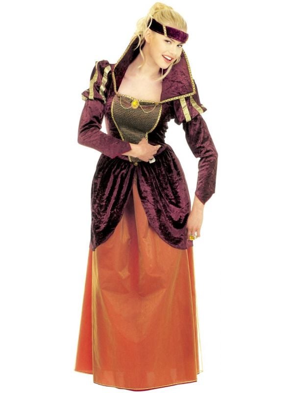 Middeleeuwen Koningin kostuum