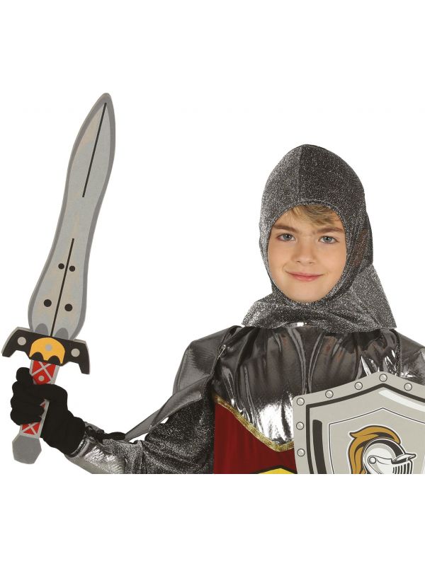 Middeleeuws ridder zwaard foam
