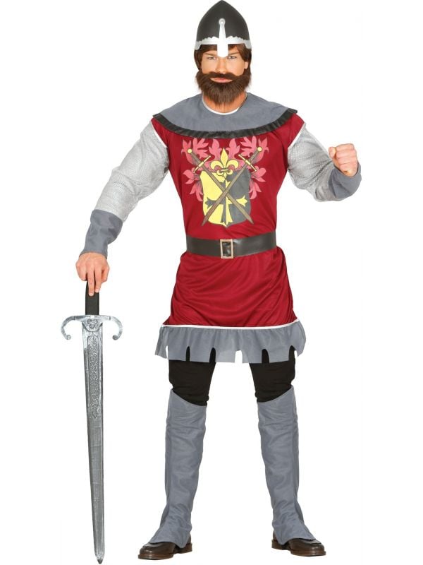 Middeleeuwse ridder kostuum