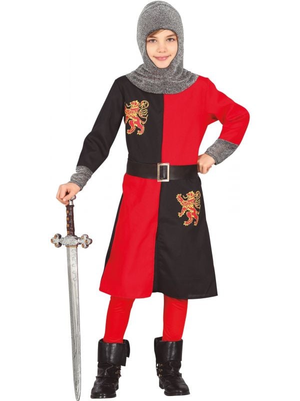 Middeleeuwse ridder kostuum kind
