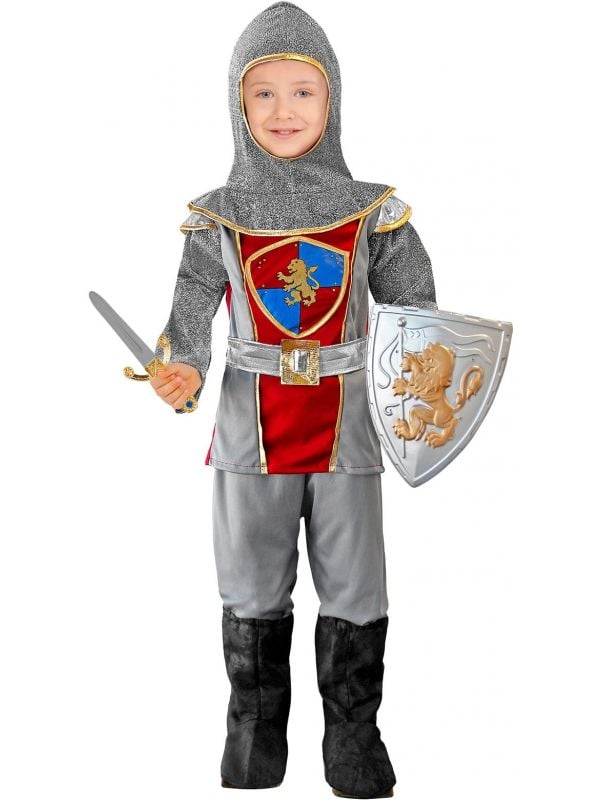 Middeleeuwse ridder pak kind