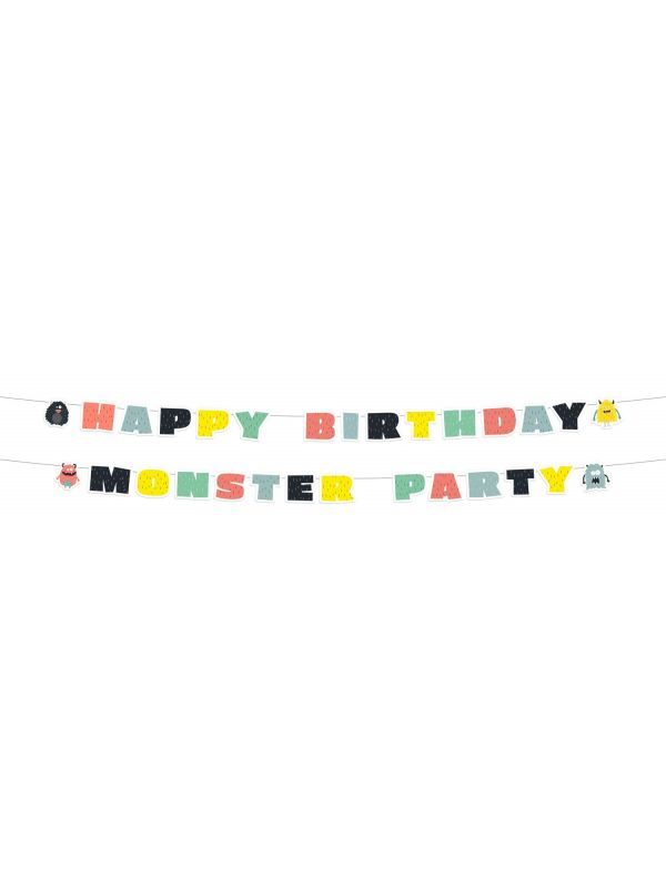 Monster Bash letterslingers happy Birthday