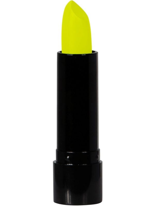 Neon lippenstift geel