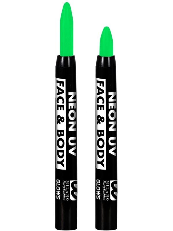 Neon make-up potlood groen