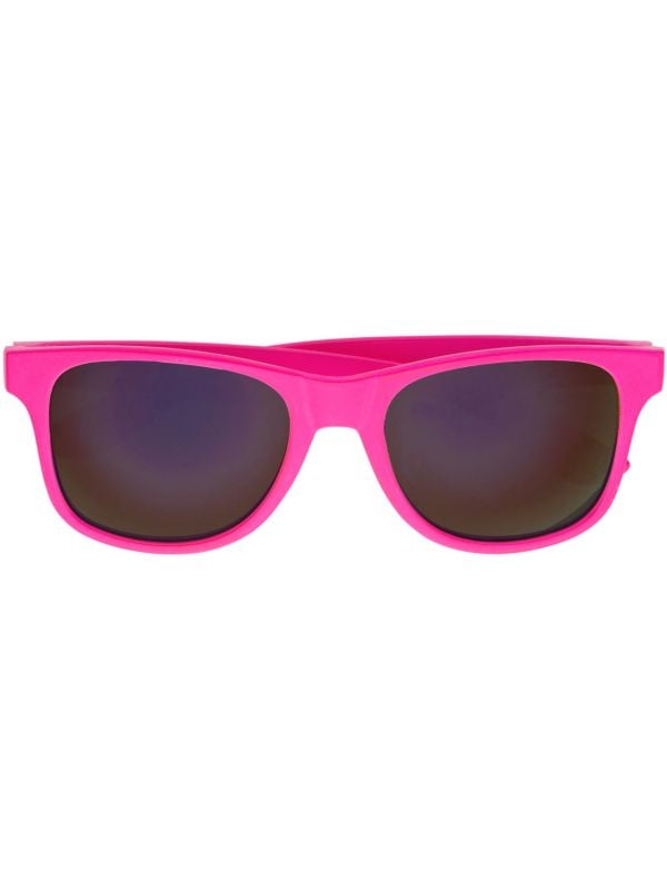 Neon roze 80s bril