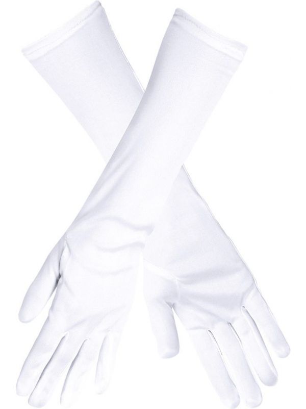 Nice lange handschoenen wit