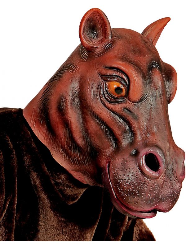Nijlpaardenhoofd masker
