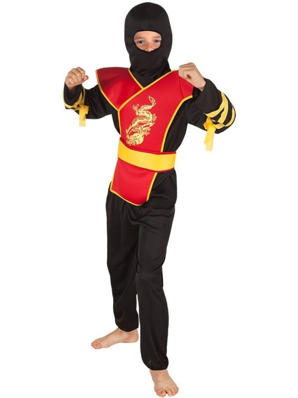 Ninja master kostuum kind