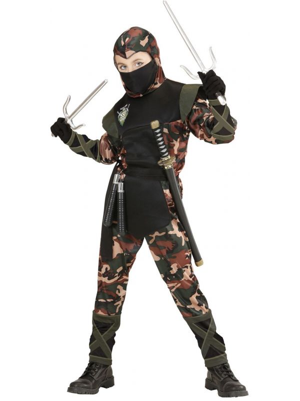 Ninja soldaat kostuum