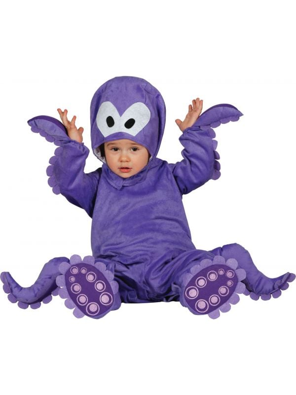 Octopus onesie baby