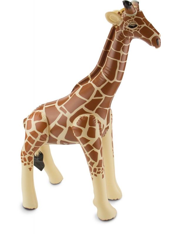 Opblaas giraffe 75cm