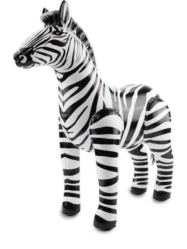 Opblaas zebra 60cm