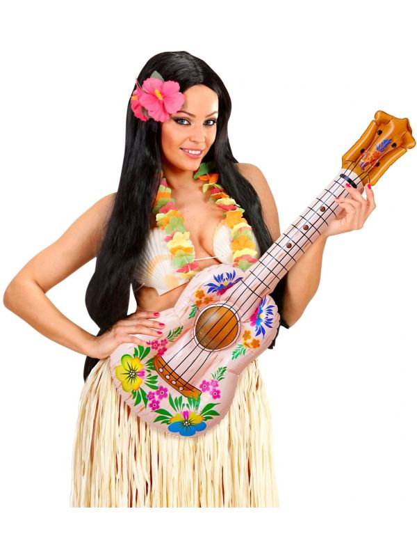 Opblaasbaar hula gitaar