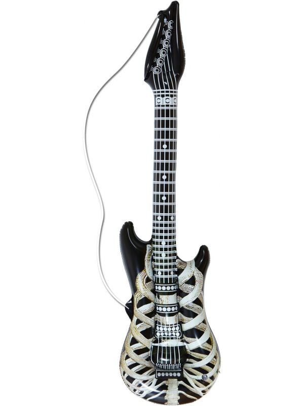 Opblaasbaar skelet gitaar