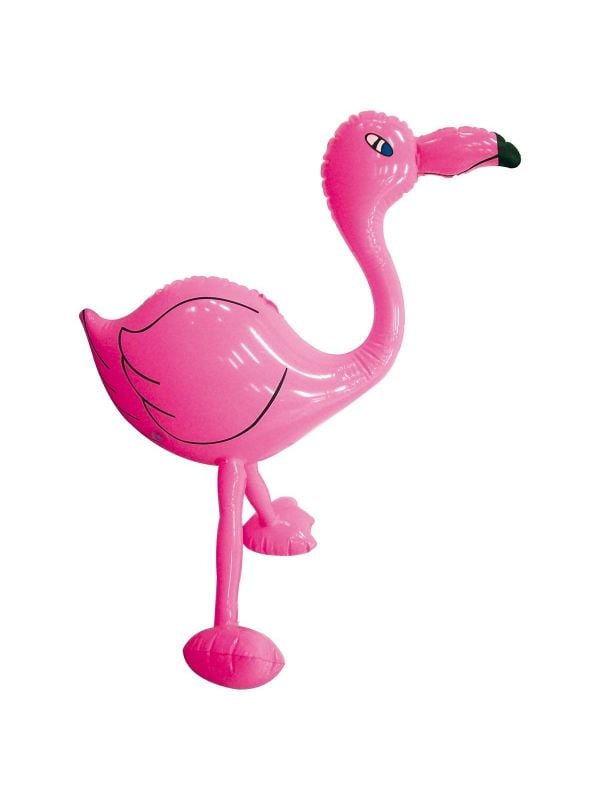 Opblaasbare flamingo 60cm