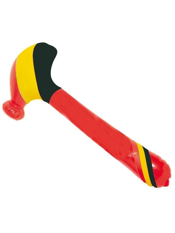 Opblaasbare hamer belgie supporter 90cm