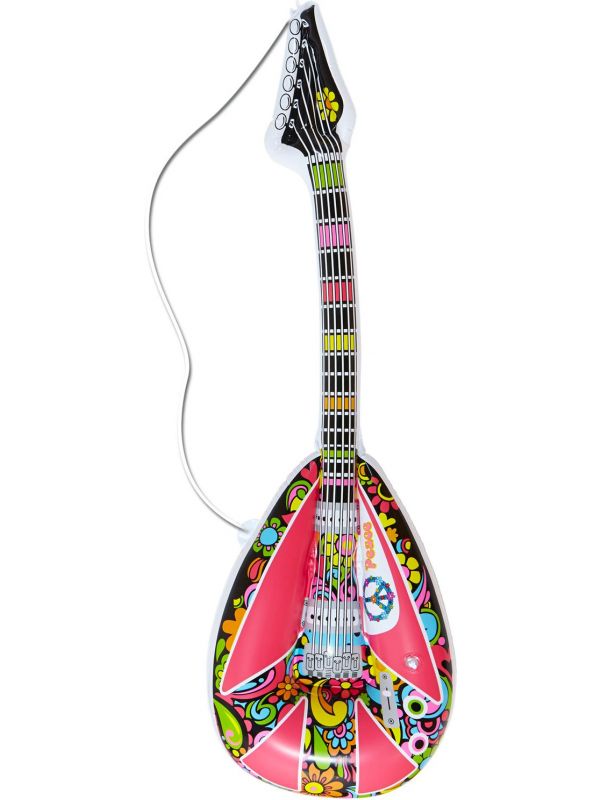 Opblaasbare hippie mandoline