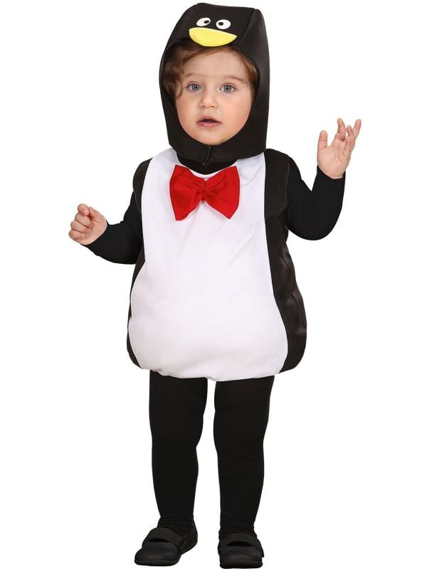 Opgevuld pinguïn kostuum