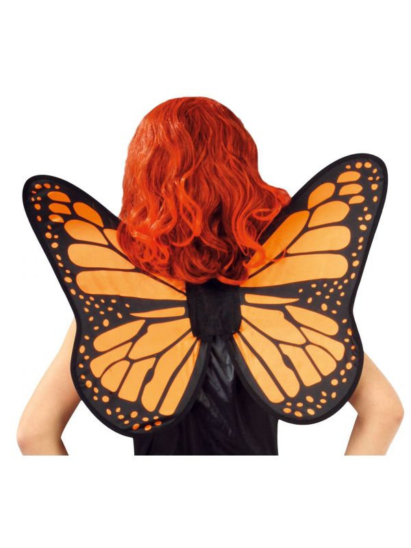 Oranje compacte vlinder vleugels