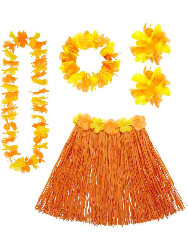 Oranje Hawaii set